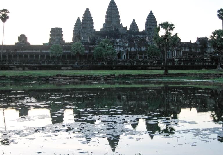 Angkor wat in the morning