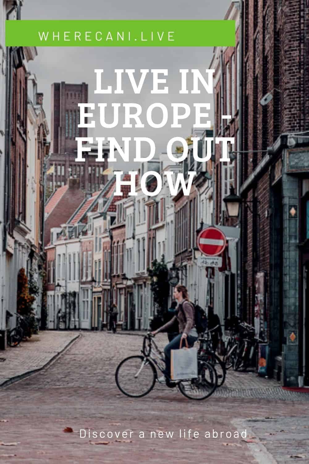 Who doesn't want to live in Europe for sometime in their life?  If that is you, find out how you can make your dream come true. #europe #moveabroad #liveabroad #visas via @wherecanilive