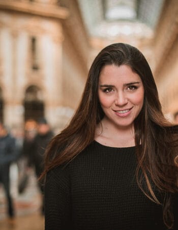 A girl working in Barcelona, Spain on a work visa