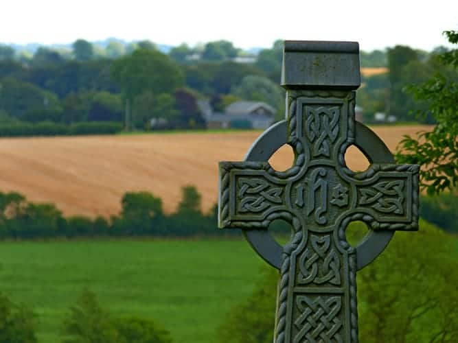 Beautiful rolling hills and church in Ireland.  Many are able to get Irish Citizenship from their grandparents.