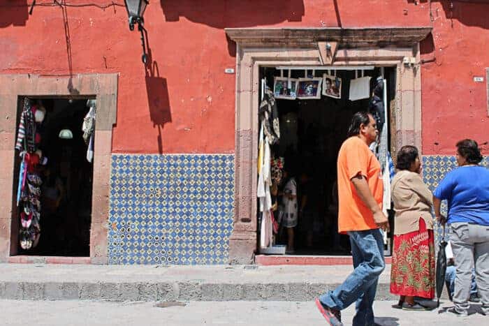 A colourful building in Mexico