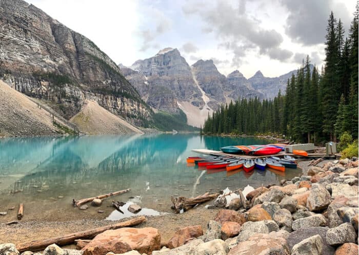 A beautiful lake in Canada