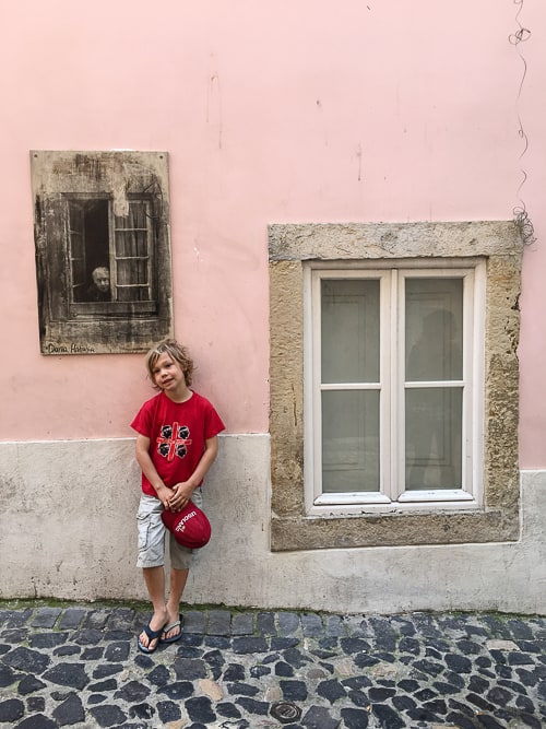 Pretty buildings in Lisbon, where most Portugal D7 visa holders live.