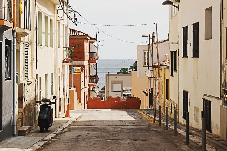 Old streets of a Spanish town