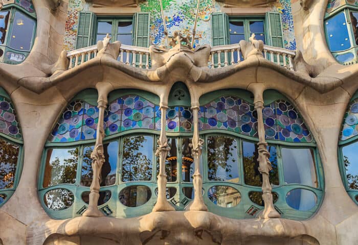 The Casa Batello in Barcelona, Spain, one of 7 European countries with retirement visas.