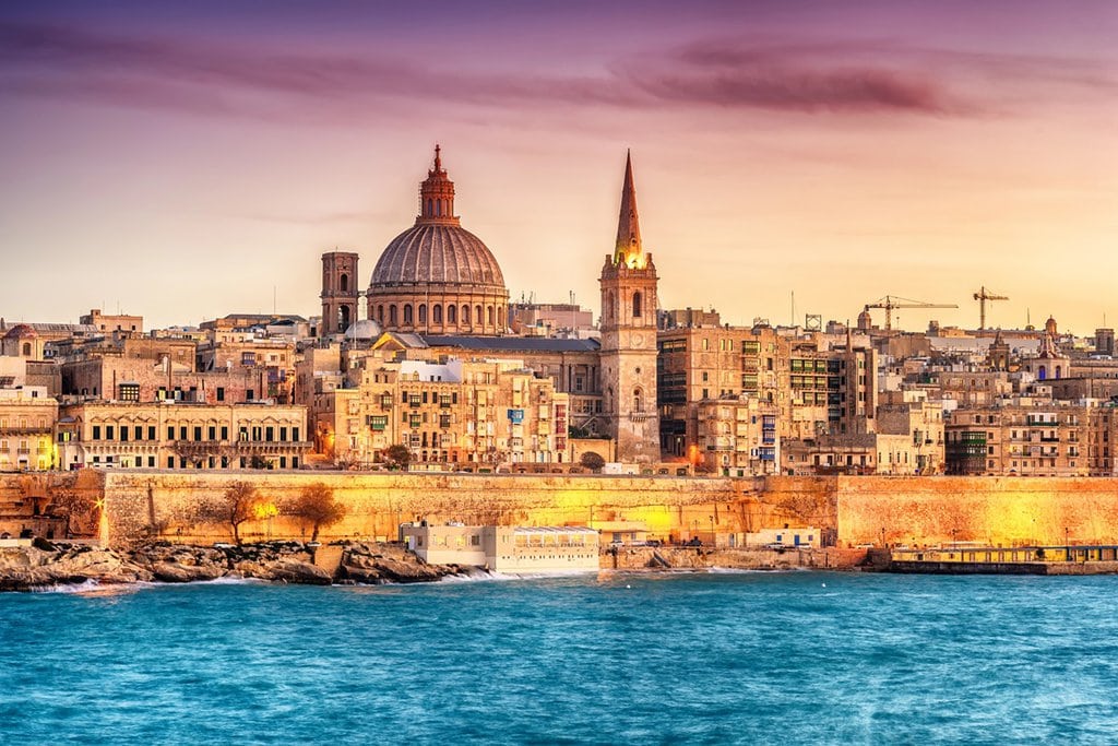 valetta skyline