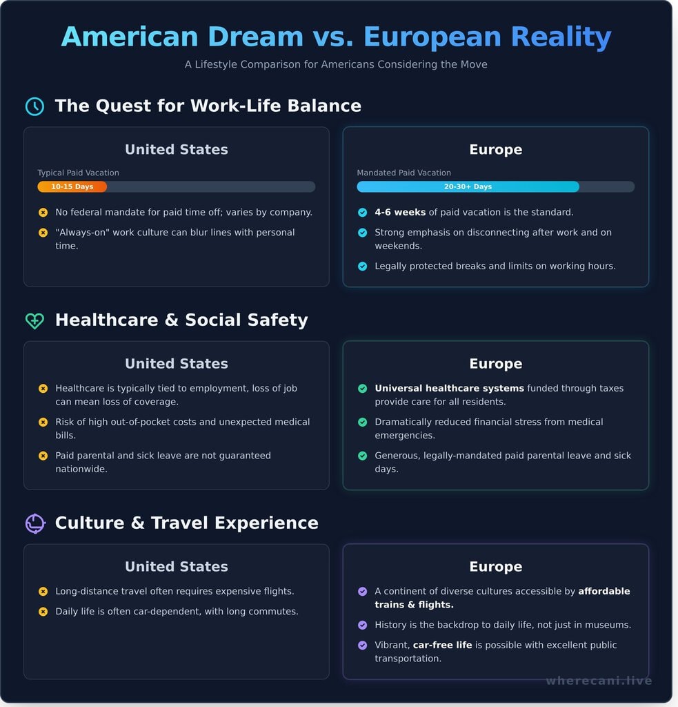 Americans in Europe: The Ultimate 2026 Expat Reality Check
