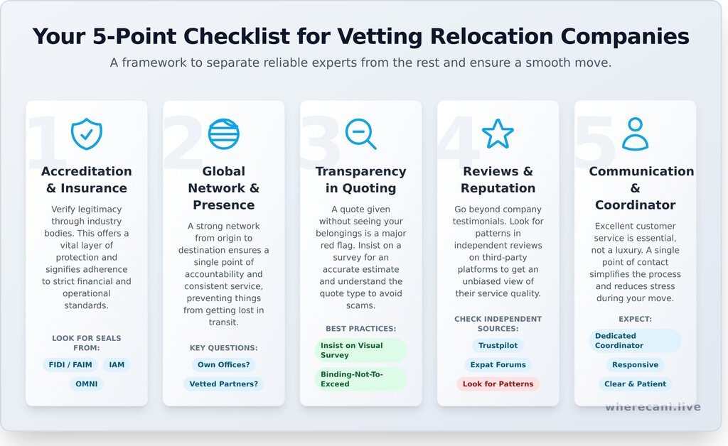 Comparing Top International Relocation Companies: Your 2026 Guide
