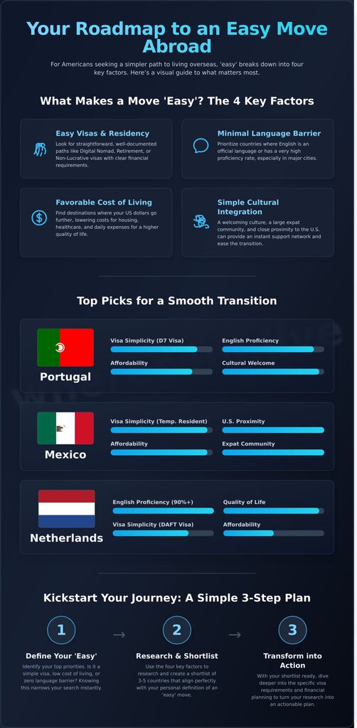 Where Can Americans Move To Easily? 10 Countries for a Simple Move Abroad