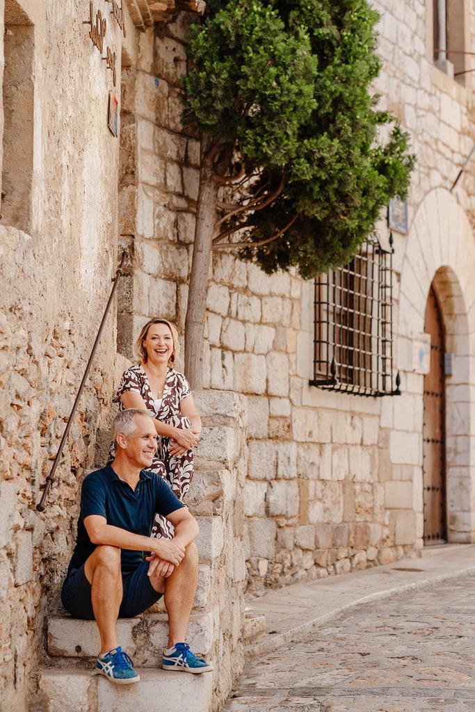 Alison and alastair, the co-founders of WhereCan I Live in their homw in Spain